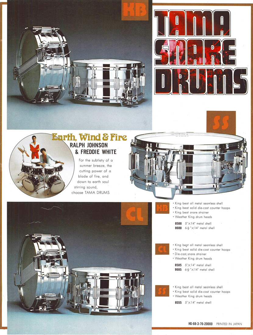 1976 Snare Drums