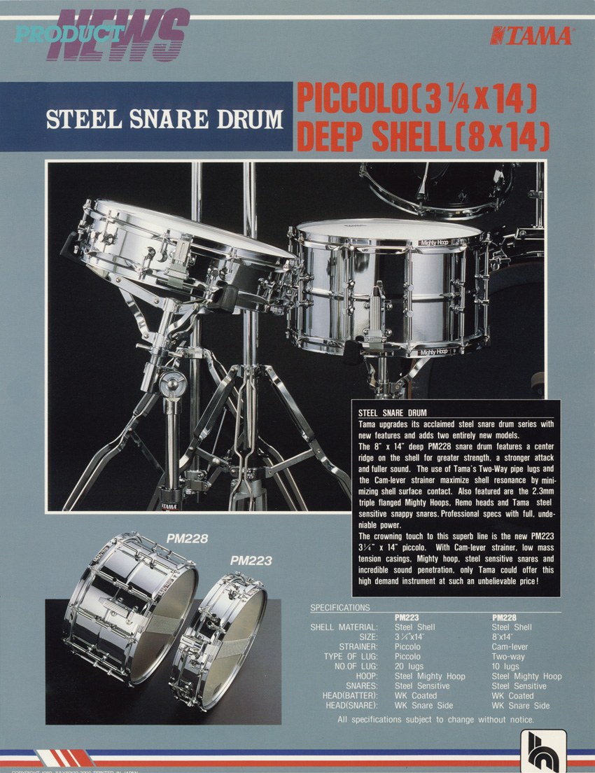 1989 Snare Drums2