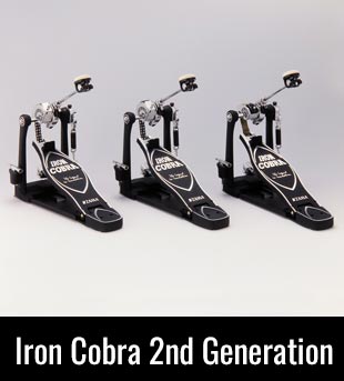 Iron Cobra Drum Pedals 2nd Generation